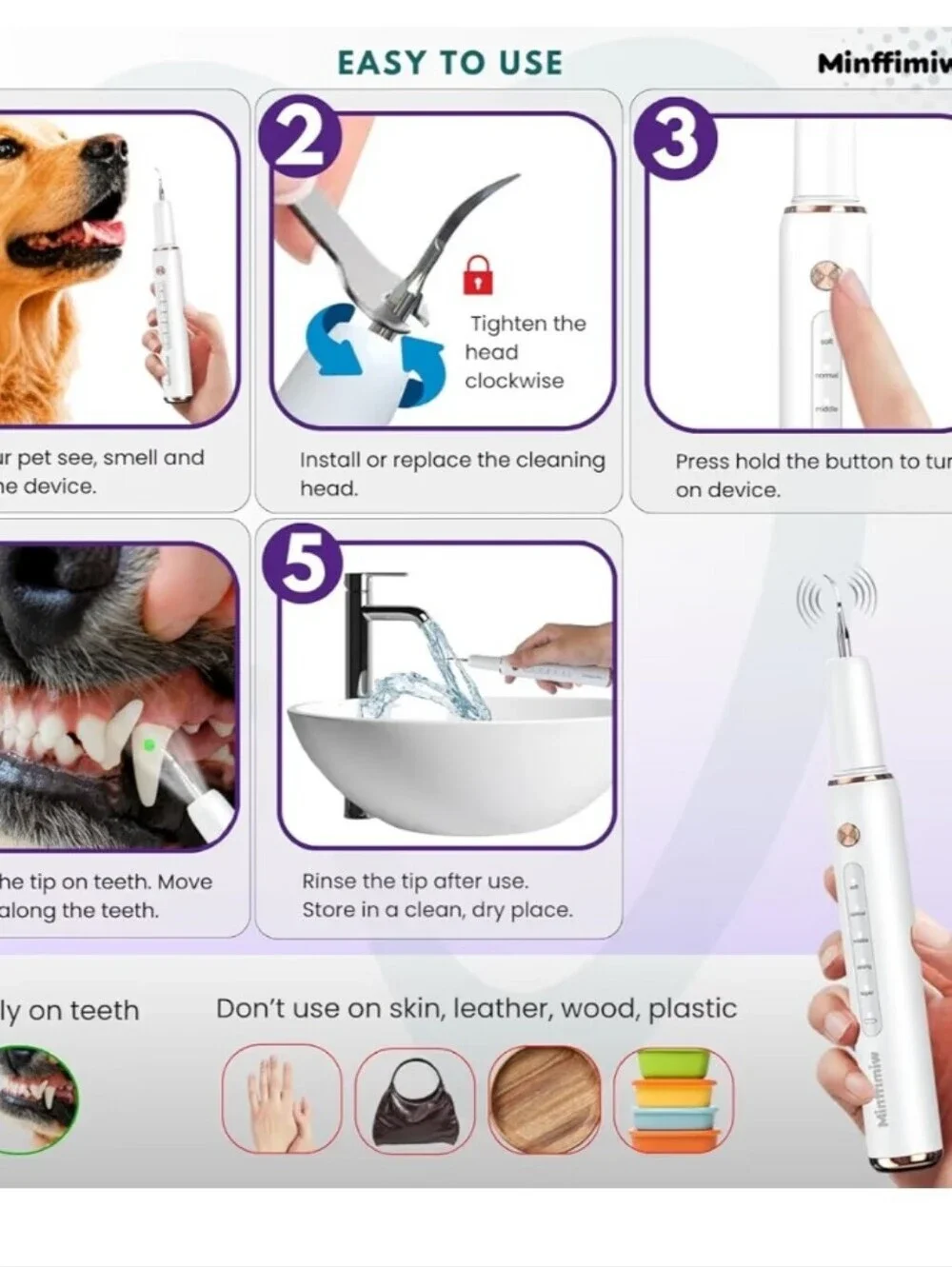 Dog Plaque Remover for Teeth